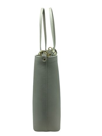 SAC HOBO/CABAS EN CUIR SEMI-STRUCTURÉ - B592 VITTORIA FLAT 4