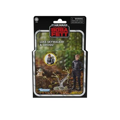 Confezione da 2 personaggi di Luke Skywalker di Star Wars The Vintage Collection