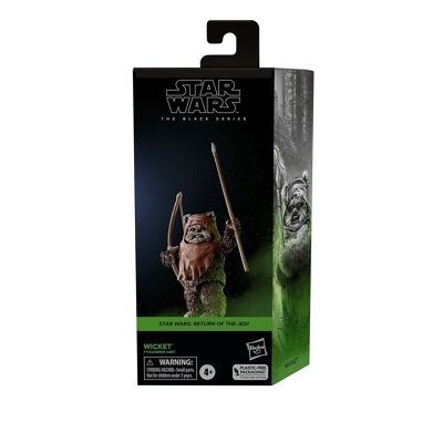 Figura Wicket W di Star Wars Black Series. Warrick