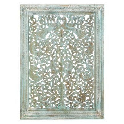 WOODEN WALL DECORATION 85X6X120 HAND CARVED DP208670