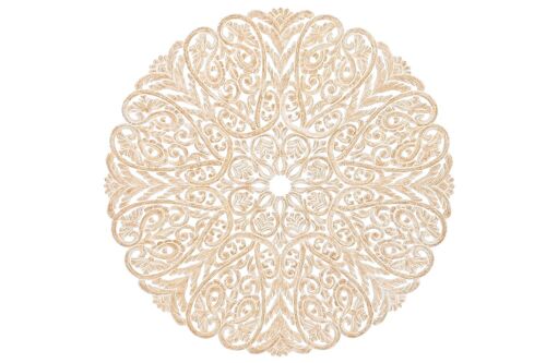 Decoracion Pared Mdf 119X1,5X119 Mandala Blanco DP208814