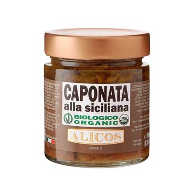 Caponata siciliana orgánica - Alicos