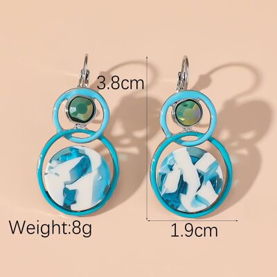 BOUCLES D'OREILLES DORMEUSE 24PEBO005