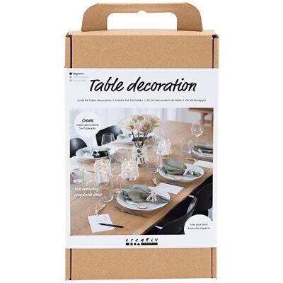 DIY Table Decoration Kit - Natural Colors - 6 people