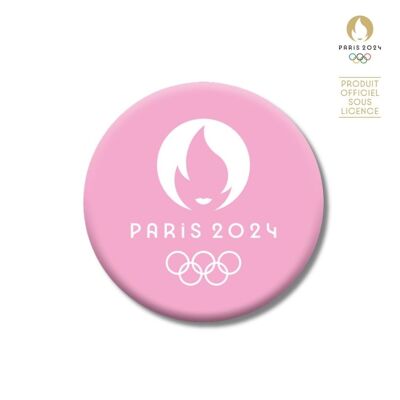 Flaschenöffner Magnet PARIS 2024 Rosa