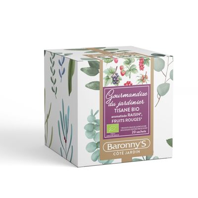 Tisana Organic Gardener's Delights - Scatola da 20 bustine
