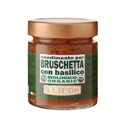 Organic Basil Bruschetta - Alicos