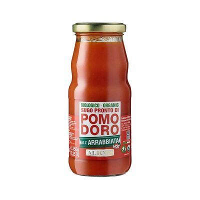 Ready-to-use organic Arrabbiata sauce - Alicos