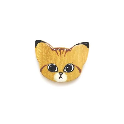 THE CAT big ears cat brooch