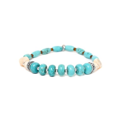 COLORAMA  bracelet extensible Tenerife bleu 2