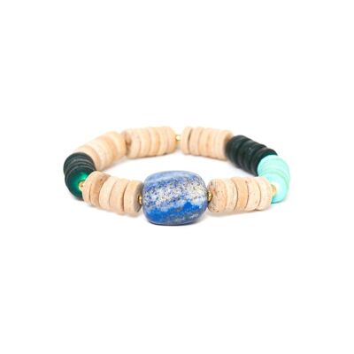 ACAPULCO  bracelet extensible lapis 1