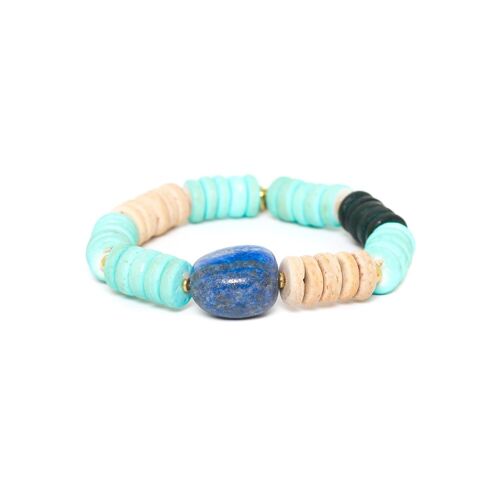 ACAPULCO  bracelet extensible lapis 2