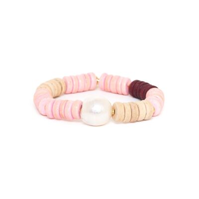 ACAPULCO freshwater pearl stretch bracelet 3
