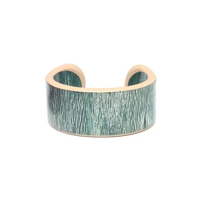 Pulsera rígida KAPAYA fibra de papaya verde