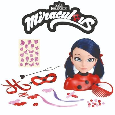 Miraculous Deluxe Ladybug Stylingkopf