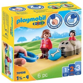 Playmobil Wagon Chien