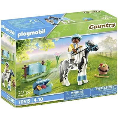 Playmobil Cavalier et Poney Lewitzer