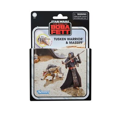 Figura di Tusken e Massiff della collezione vintage di Star Wars