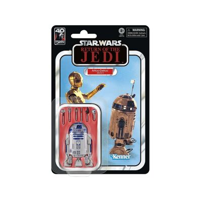 Figura Artoo-Detoo (R2-D2) della serie nera di Star Wars