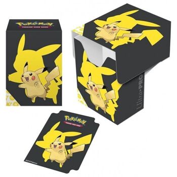 Pokémon Deck Box Black & Yellow Pikachu