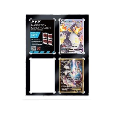 Protección magnética para tarjetas Pokemon One Touch - 4 cajas