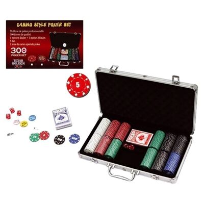 Pokerkoffer im Casino-Stil