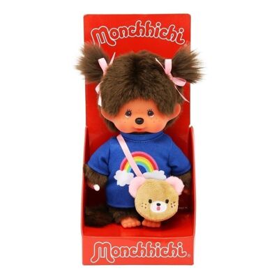 Peluche Monchichi Bandoulière 25 cm