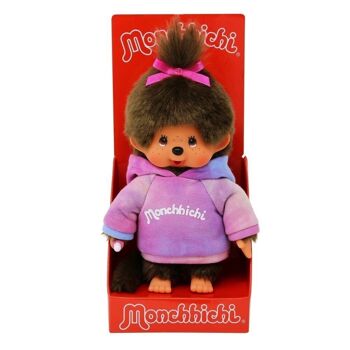 Peluche Monchichi Sweat Tie and Dye 20 cm