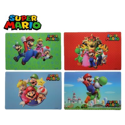 4 Mario placemats