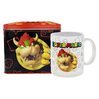 Sparschwein + Tasse Bowser