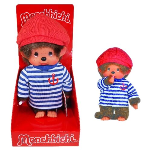 Peluche Monchhichi Marin 20 cm