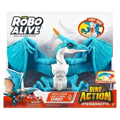 Robo Alive Dino Acción Pteradactyl Serie 1