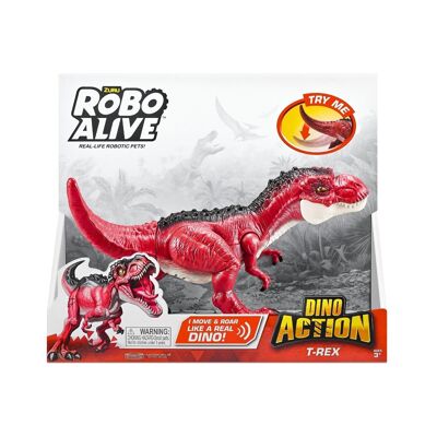Robo Alive Dino Acción T-Rex Serie 1