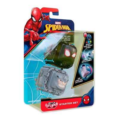 Cubo de batalla Marvel Spiderman - Miles Morales vs Rhino