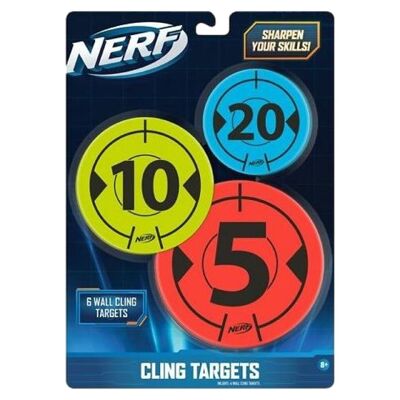 Objetivos Nerf Elite de pared a pared
