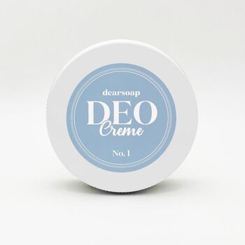 dearsoap – crème déodorante au bicarbonate de soude, sans aluminium 1