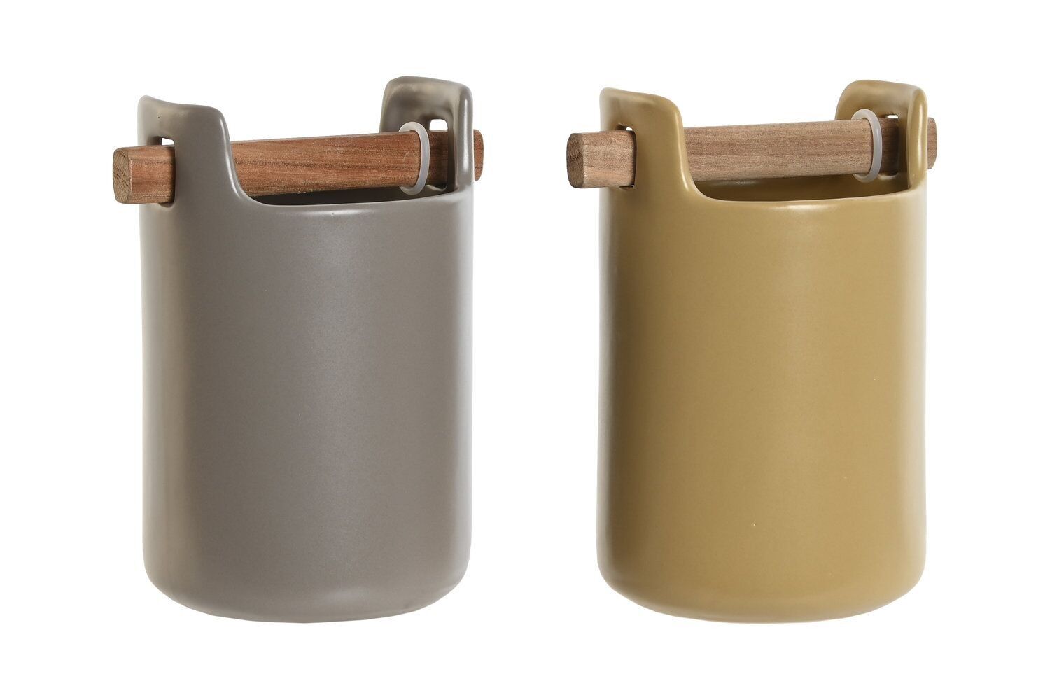 CIOTOLA POSATE IN GRES ACACIA 10X10X16,5 2 ASSORTITI PC209035