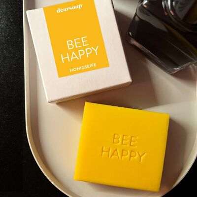 dearsoap honey soap BEE HAPPY