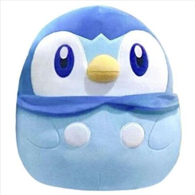 Pokémon Piplup 35 cm - Peluche originale Squishmallows