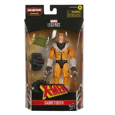 Figura Dientes de Sable Marvel Legends X-Men