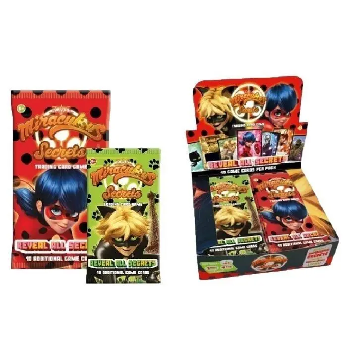 Achat Miraculous | Ladybug - Cartes à jouer Pack Secret Booster en gros