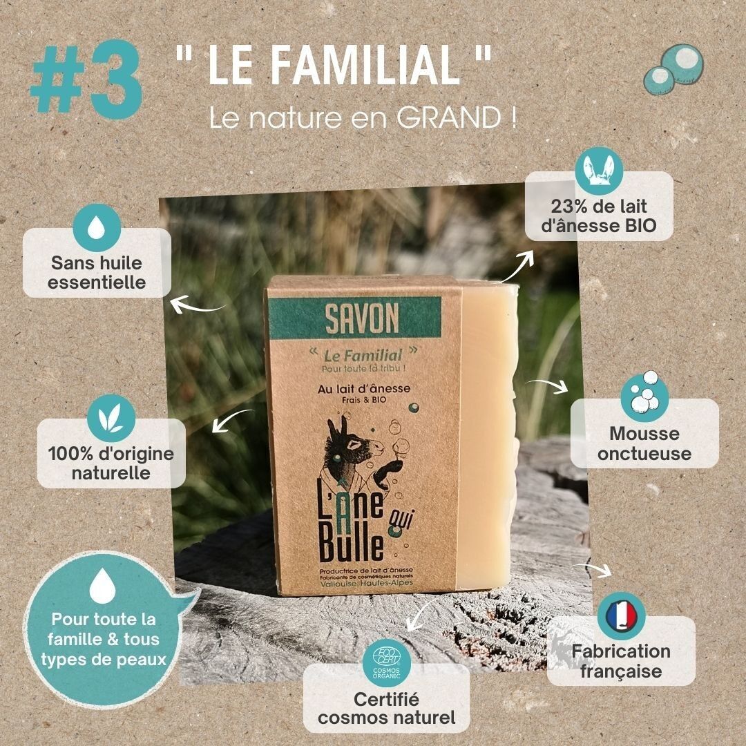 Sapone al latte d'asina La famiglia