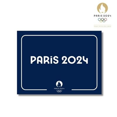 Straßenschild PARIS 2024 - Paris 2024