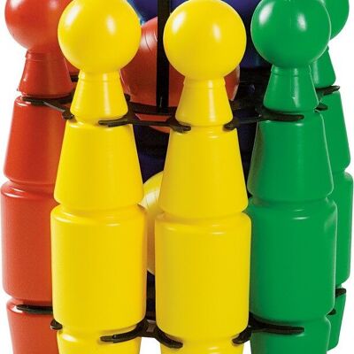 Jeu 8 Quilles En Plastique 25Cm