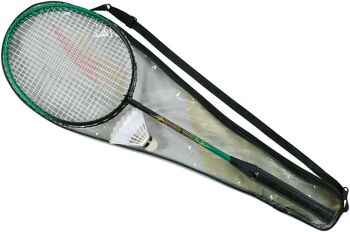 Set Badminton Avec Volant Et Housse - OUT2PLAY 2