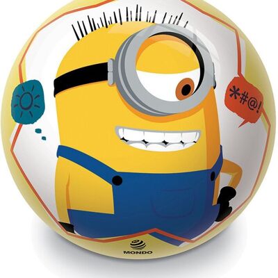 Minions Ball 14 cm aufgeblasen