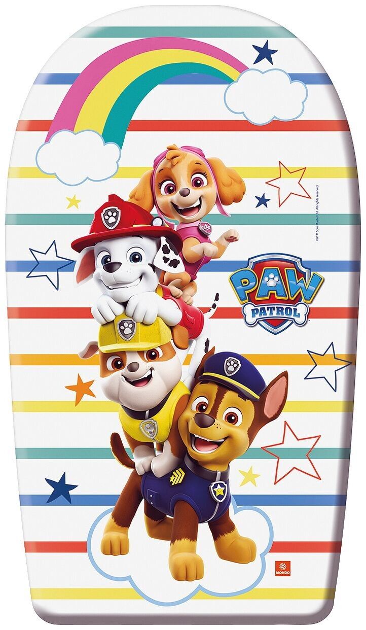 Bodyboard Paw Patrol Con Guinzaglio 84Cm