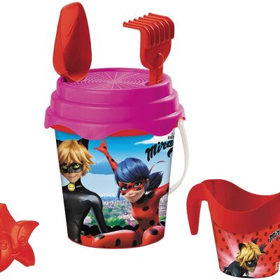 Bucket Filled With Watering Can Miraculous 17Cm