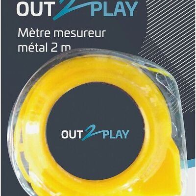 Double Metal Measuring Tape 2M - OUT2PLAY
