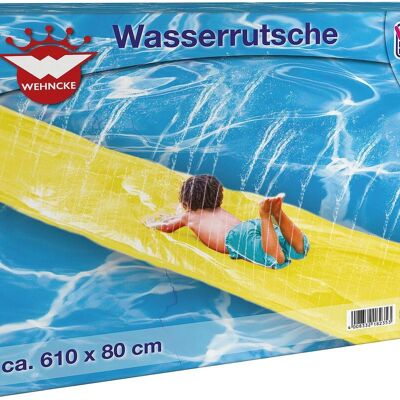 Rutsche mit Wassermatte